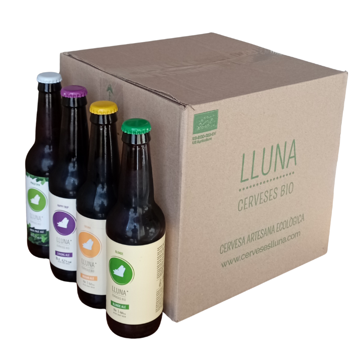 Caja Degustación 16 u x 33 cl Cervezas Lluna